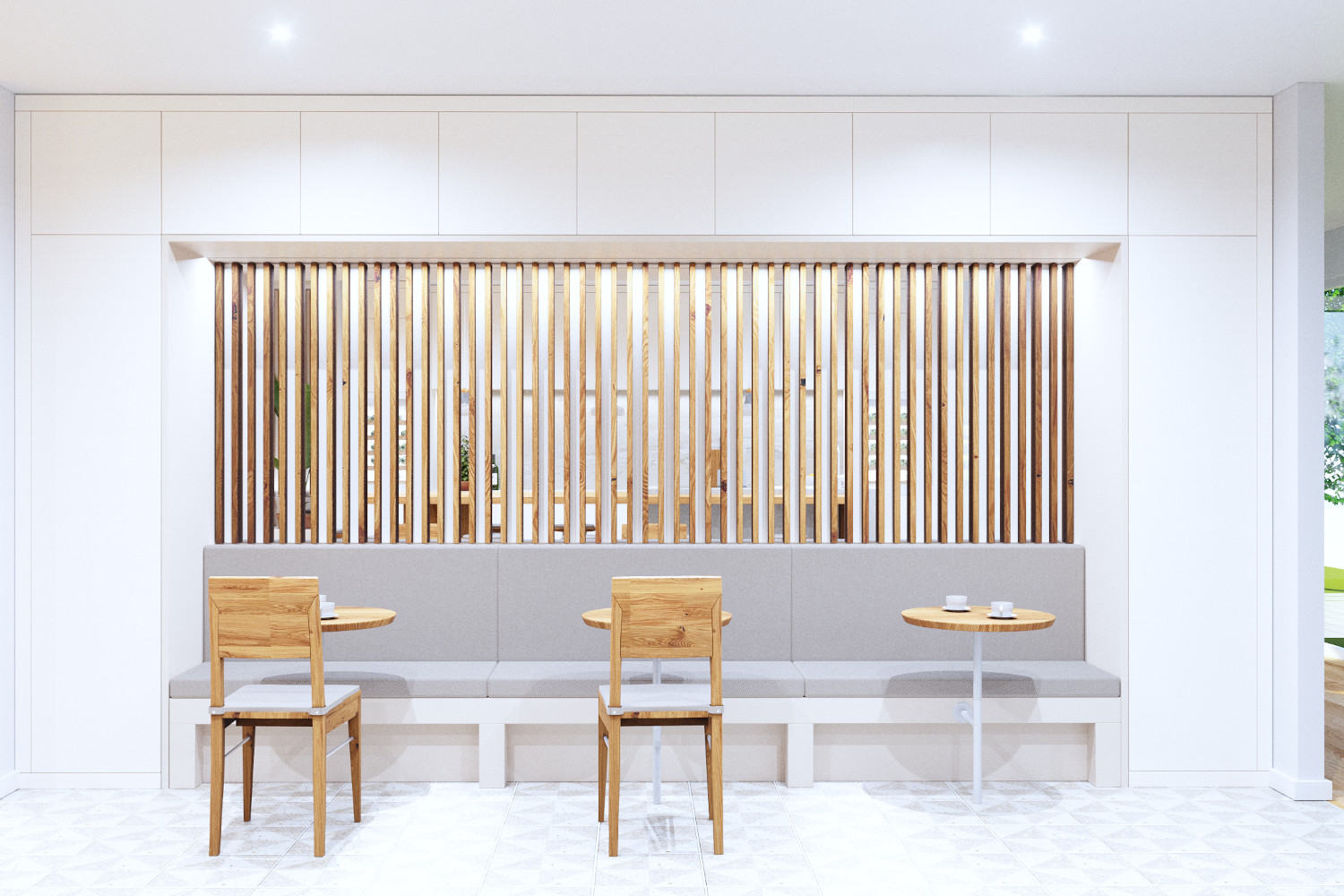 Rooftop Lounge Seating Niche